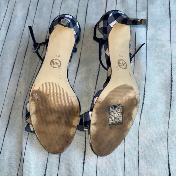 Michael Michael Kors Womens Pippa Leather Open Toe, Admiral/Optic - Picture 8 of 8